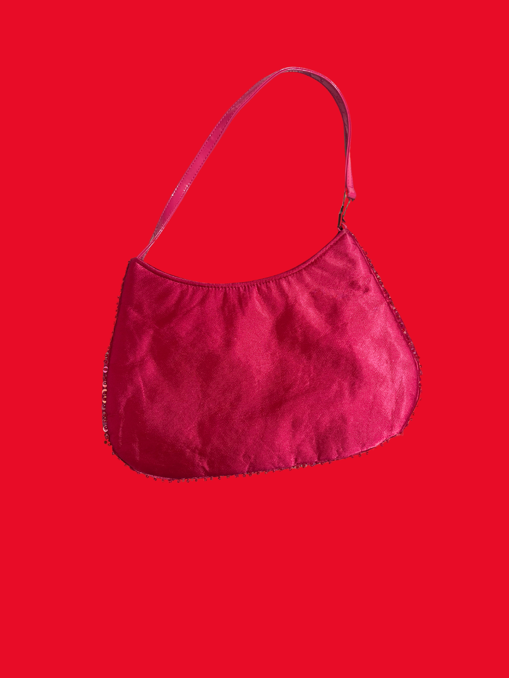 Pink Beaded Y2K summer handbag