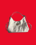 Galactic Silver Goth Whimsy Inspired Bag